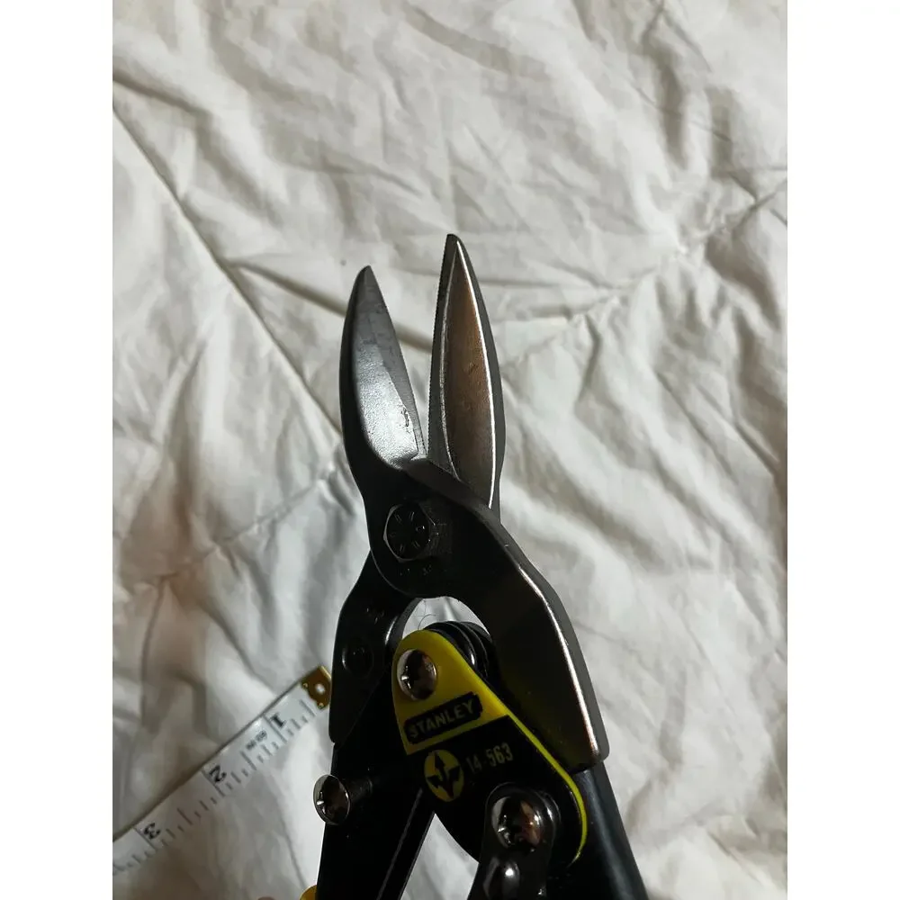 Stanley FatMax 14-563 Aviation Snips Straight Cut Metal Shears Tin Snips Tool - Picture 8 of 8